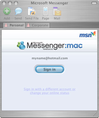 microsoft messenger download for mac os x